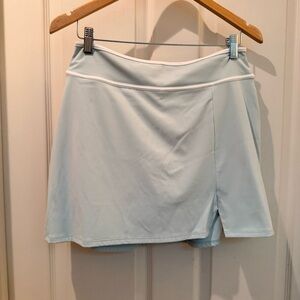 Gilly Hicks Pale Mint/Teal Active Skirt with Shorts! NWOT